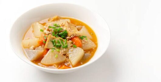 人参と大根の煮物